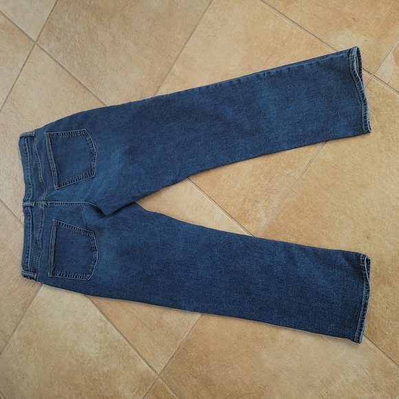 Gap blue athletic taper jeans 16 husky - Picture 4 of 5